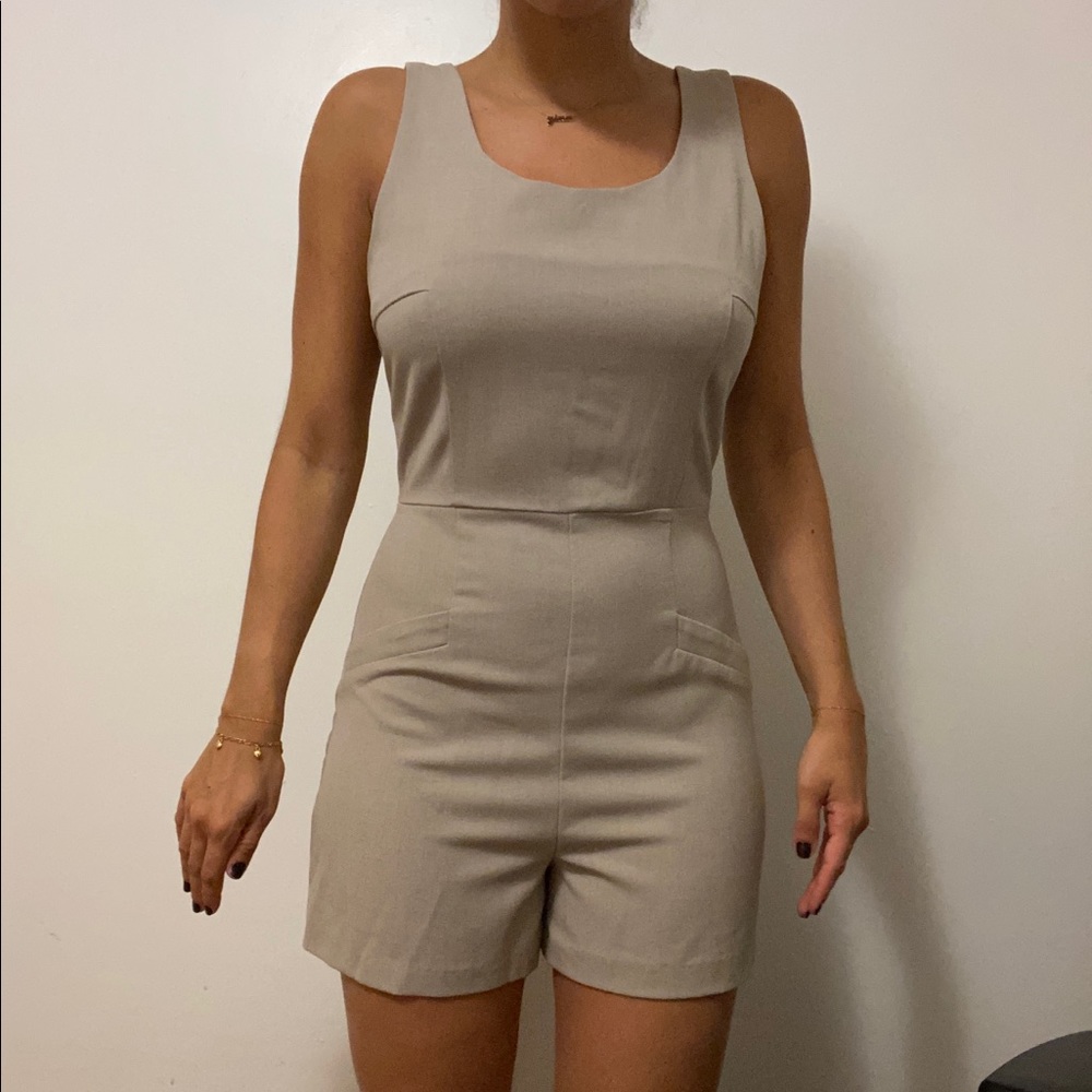 Beige romper